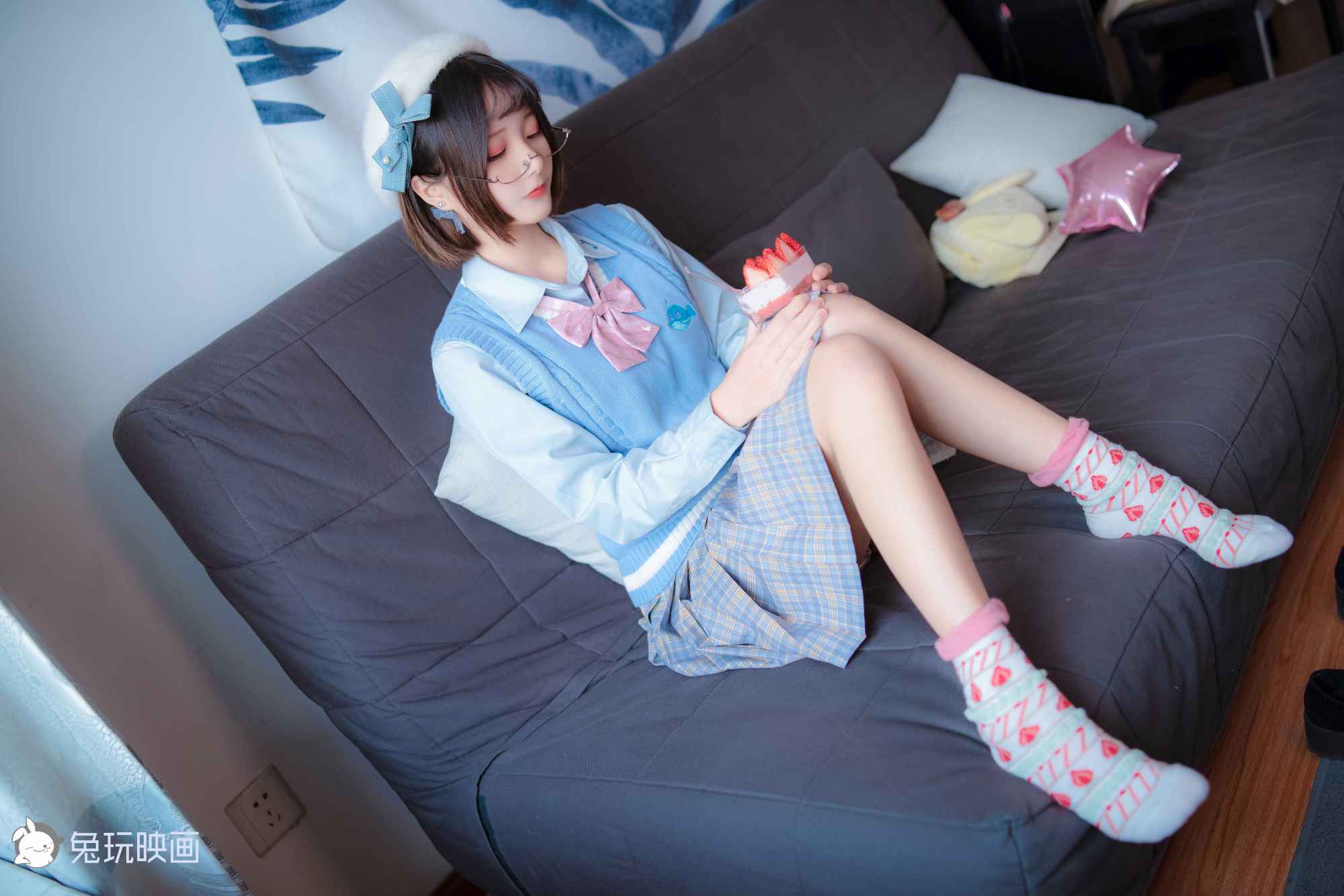 [兔玩映画]B95.007穹妹、麻衣和制服插图9